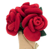 Maxbell Roses Plush Bouquet Cute Stuffed Flower for Festival Decoration Party Favors