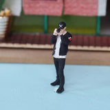 Maxbell 1/64 Diorama Stylish Figure People Model for DIY Project Dollhouse Accessory Photograph Man