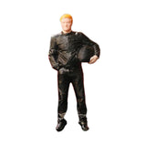 Maxbell 1/64 Diorama Stylish Figure People Model for DIY Project Dollhouse Accessory Black Color Racer Man