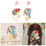 Maxbell Clip on Pram Newborn Baby Toy Sensory Toy for Pushchair 3-6 Months Baby Pram 10 in 1