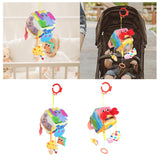 Maxbell Clip on Pram Newborn Baby Toy Sensory Toy for Pushchair 3-6 Months Baby Pram 10 in 1
