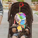 Maxbell Clip on Pram Newborn Baby Toy Sensory Toy for Pushchair 3-6 Months Baby Pram 10 in 1