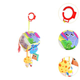 Maxbell Clip on Pram Newborn Baby Toy Sensory Toy for Pushchair 3-6 Months Baby Pram 10 in 1