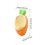 Maxbell Kids Urinal Toilet Training Lightweight Cute Pee Trainer for Baby Child Boys Orange
