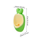 Maxbell Kids Urinal Toilet Training Lightweight Cute Pee Trainer for Baby Child Boys Green