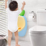 Maxbell Kids Urinal Toilet Training Lightweight Cute Pee Trainer for Baby Child Boys Blue