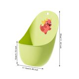Maxbell Training Urinal Cute Easy to Clean Standing Urinal for Baby Child Kids Green