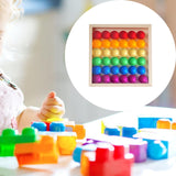 Maxbell Rainbow Building Blocks Set Building Blocks Set for Kids for Boys Girls Gift
