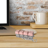 Maxbell Keyboard Fidget Keychain Accessories Decompression Toy for Home Office Party 4 Key