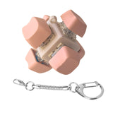 Maxbell Keyboard Fidget Keychain Accessories Decompression Toy for Home Office Party 6 Key