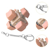 Maxbell Keyboard Fidget Keychain Accessories Decompression Toy for Home Office Party 6 Key