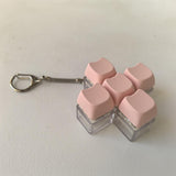 Maxbell Keyboard Fidget Keychain Accessories Decompression Toy for Home Office Party 9 Key