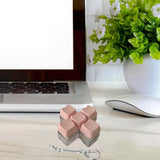Maxbell Keyboard Fidget Keychain Accessories Decompression Toy for Home Office Party 5 Key