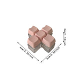 Maxbell Keyboard Fidget Keychain Accessories Decompression Toy for Home Office Party 5 Key