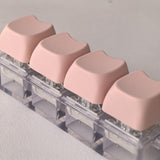 Maxbell Keyboard Fidget Keychain Accessories Decompression Toy for Home Office Party 5 Key