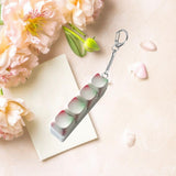 Maxbell Keyboard Fidget Keychain Supplies Gift Keyring Toy for Office Party Birthday 4 Key 8cmx3cmx3cm