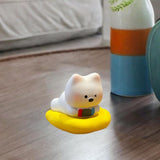 Maxbell Dog Sculpture Cute West Highland White Terrier for Office Thanksgiving Shelf 3.6cmx3.5cm