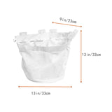 Maxbell Bath Toys Organizer Bag Multifunction Wall Mounted for Shower Hotel Wardrobe