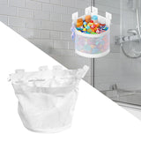 Maxbell Bath Toys Organizer Bag Multifunction Wall Mounted for Shower Hotel Wardrobe