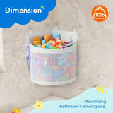 Maxbell Bath Toys Organizer Bag Multifunction Wall Mounted for Shower Hotel Wardrobe
