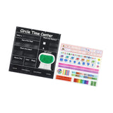 Maxbell Circle Time Learning Chart Numbers Pocket Chart for Kids Homeschool Kids