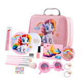 Maxbell 16x Kids Makeup Set Creative Cosmetic Playset for Dress up Halloween Gifts