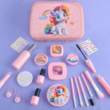 Maxbell 16x Kids Makeup Set Creative Cosmetic Playset for Dress up Halloween Gifts