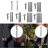 Maxbell Halloween Snake Cane Snakehead Walking Cane Carnival Cosplay