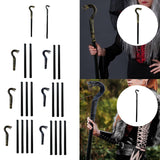 Maxbell Halloween Snake Cane Snakehead Walking Cane Carnival Cosplay