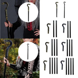 Maxbell Halloween Snake Cane Snakehead Walking Cane Carnival Cosplay