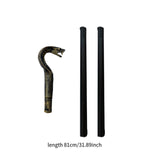 Maxbell Halloween Snake Cane Snakehead Walking Cane Carnival Cosplay