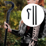 Maxbell Halloween Snake Cane Snakehead Walking Cane Carnival Cosplay