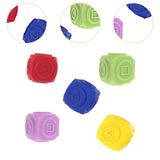 Maxbell 5x Silicone Gonggi Stones Toy Set Cute Travel Game Small Sturdy Family Game
