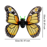 Maxbell Fairy Attachment Lighted Butterfly Attachment Dressing up for Girls Holiday