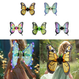 Maxbell Fairy Attachment Lighted Butterfly Attachment Dressing up for Girls Holiday