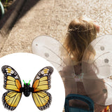 Maxbell Fairy Attachment Lighted Butterfly Attachment Dressing up for Girls Holiday