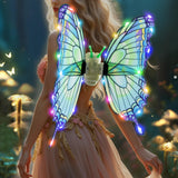 Maxbell Fairy Attachment Lighted Butterfly Attachment Dressing up for Girls Holiday