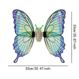 Maxbell Fairy Attachment Lighted Butterfly Attachment Dressing up for Girls Holiday