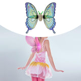 Maxbell Fairy Attachment Lighted Butterfly Attachment Dressing up for Girls Holiday