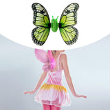 Maxbell Fairy Attachment Lighted Butterfly Attachment Dressing up for Girls Holiday