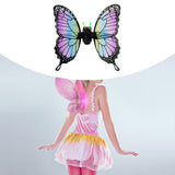 Maxbell Fairy Attachment Lighted Butterfly Attachment Dressing up for Girls Holiday