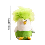 Maxbell Funny Duck Plush Toy Kids Room Decor Doll for Boys Girls Family Children White