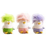 Maxbell Funny Duck Plush Toy Kids Room Decor Doll for Boys Girls Family Children White