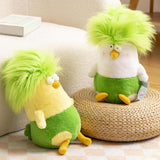 Maxbell Funny Duck Plush Toy Kids Room Decor Doll for Boys Girls Family Children White