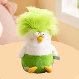 Maxbell Funny Duck Plush Toy Kids Room Decor Doll for Boys Girls Family Children White