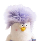 Maxbell Funny Duck Plush Toy Kids Room Decor Doll for Boys Girls Family Children Violet