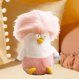 Maxbell Funny Duck Plush Toy Kids Room Decor Doll for Boys Girls Family Children Pink