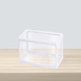 Maxbell Clear Display Case for Figures Storage Box for Doll Action Figures Mini Toys