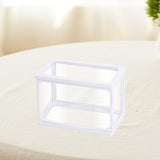 Maxbell Clear Display Case for Figures Storage Box for Doll Action Figures Mini Toys