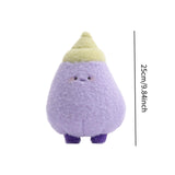 Maxbell Plush Keychain Vegetable Family Car Key Chain for Purse Backpack Accessories vegetable